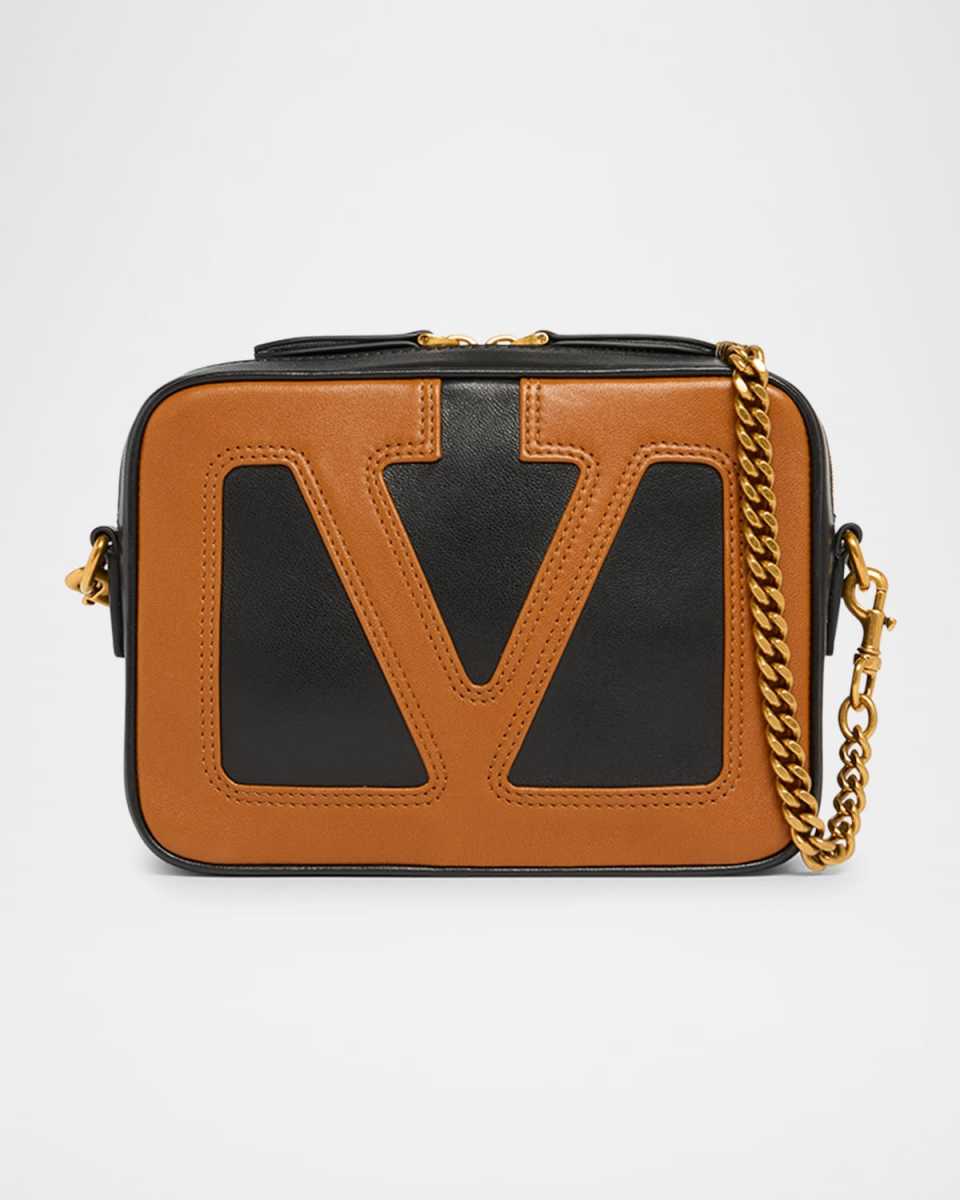 Viva Superstar VLOGO Leather Crossbody Bag